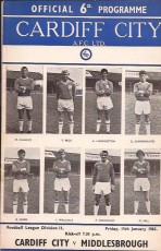 Cardiff City v Middlesbrough