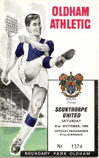 Oldham Athletic v Scunthorpe United