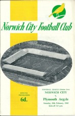 Norwich City v Plymouth Argyle