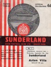 Sunderland v Aston Villa