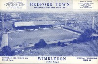 Bedford Town v Wimbledon