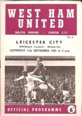 West Ham United v Leicester City