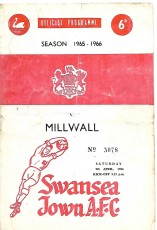 Swansea Town v Millwall