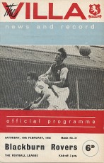 Aston Villa v Blackburn Rovers