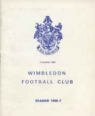 Wimbledon v Poole Town