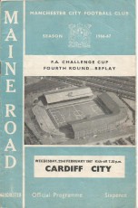 Manchester City v Cardiff City