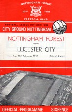 Nottingham Forest v Leicester City