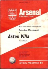 Arsenal v Aston Villa