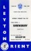 Leyton Orient v Shrewsbury Town