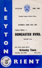 Leyton Orient v Doncaster Rovers