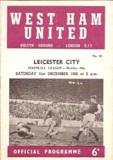 West Ham United v Leicester City