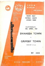 Swansea Town v Grimsby Town