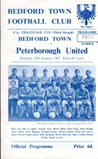 Bedford Town v Peterborough United