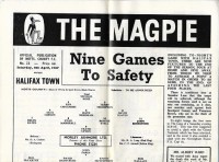 Notts County v Halifax Town
