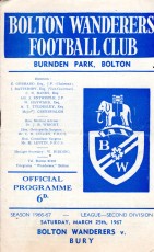 Bolton Wanderers v Bury Town
