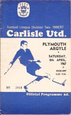Carlisle United v Plymouth Argyle