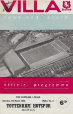 Aston Villa v Tottenham Hotspur