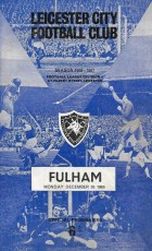 Leicester City v Fulham