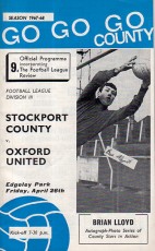 Stockport County v Oxford United