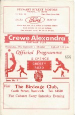 Crewe Alexandra v Chester City