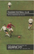 Fulham v Leicester City
