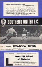 Southend United v Swansea Town