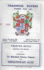 Tranmere Rovers v Leyton Orient