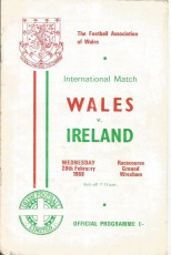 Wales v Northern Ireland