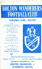 Bolton Wanderers v Plymouth Argyle