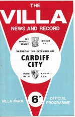 Aston Villa v Cardiff City
