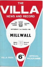 Aston Villa v Millwall