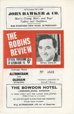 Altrincham v Oldham Athletic