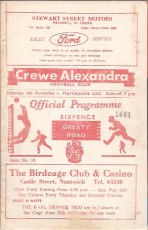 Crewe Alexandra v Hartlepool United
