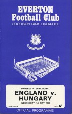 England v Hungary