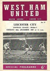 West Ham United v Leicester City