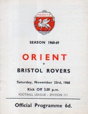 Leyton Orient v Bristol Rovers