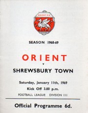 Leyton Orient v Shrewsbury Town