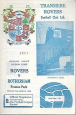 Tranmere Rovers v Rotherham United