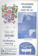 Tranmere Rovers v Oldham Athletic
