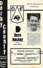 Derby County v Oxford United