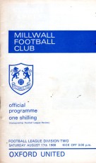 Millwall v Oxford United