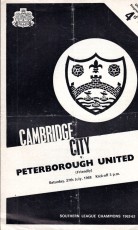 Cambridge City v Peterborough United