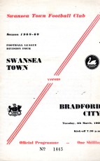Swansea Town v Bradford City