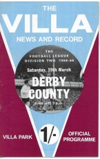 Aston Villa v Derby County