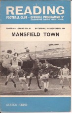 Reading v Mansfield Town