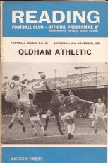 Reading v Oldham Athletic
