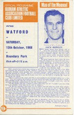 Oldham Athletic v Watford