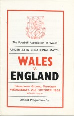 Wales v England