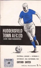 Huddersfield Town v Oxford United