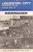 Leicester City v Birmingham City